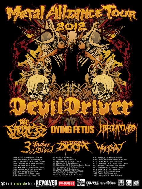 Metal Alliance Tour 2012