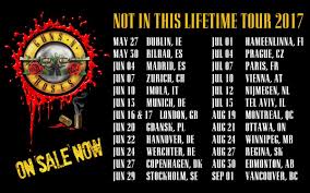 Guns N Roses Tour 2017 - Second Leg