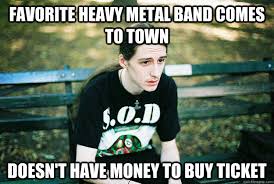 Poor Heavy Metal Performers