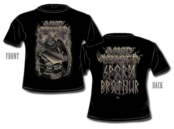 amon amarth t-shirt sperm brother