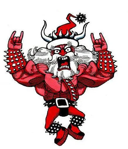 Metal Santa